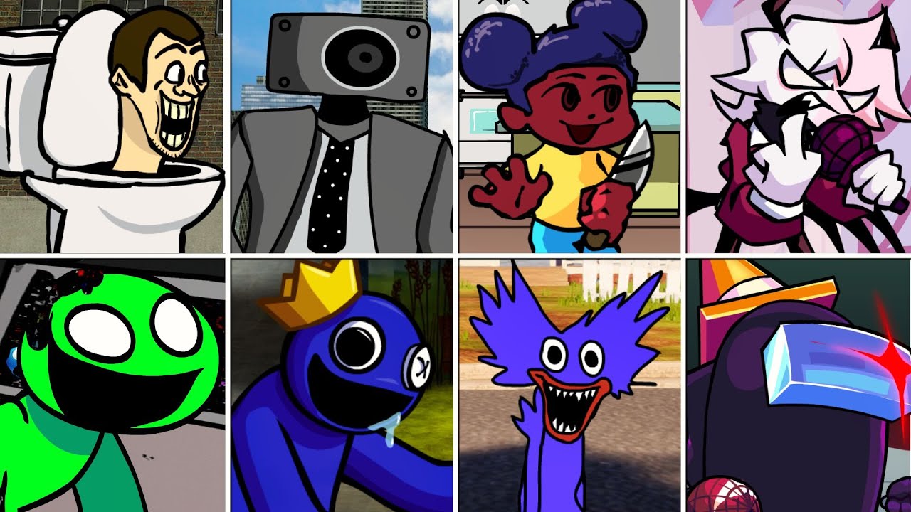 Skbidi Toilet But Everytime It's The Opponent's Turn The Character Changes🎵