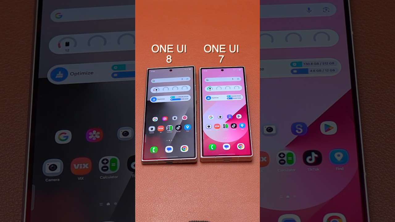 Galaxy Z Fold 7 One UI 8 vs Z Fold 6 One UI 7