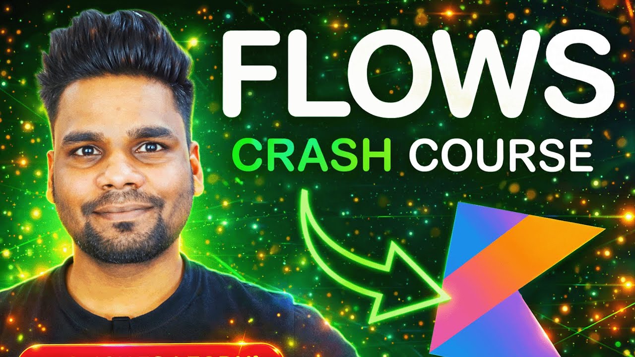 Kotlin Flows Crash Course | Hindi