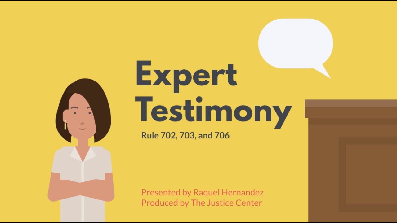 Expert Testimony