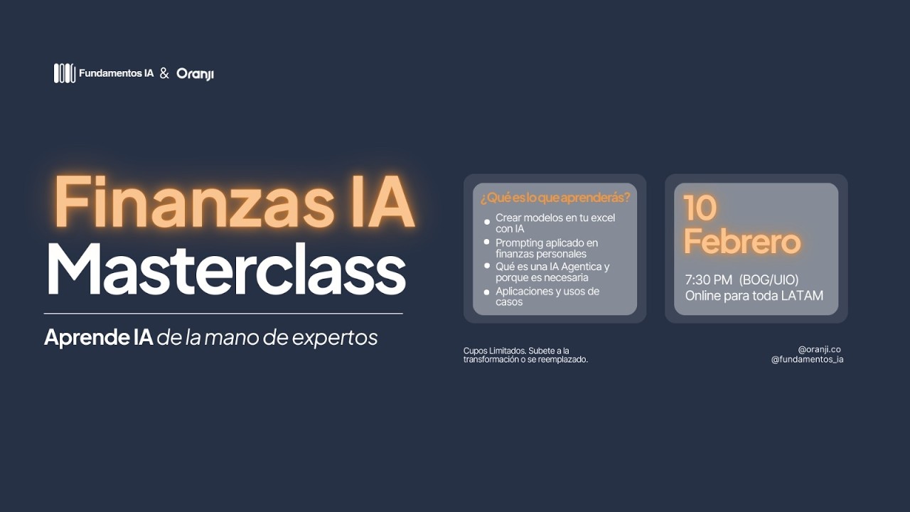 Finanzas IA Masterclass