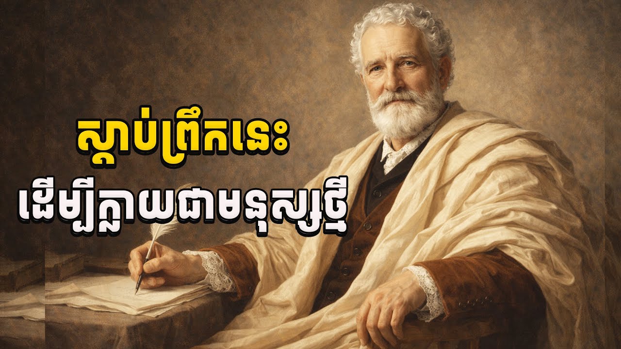 ស្តាប់ព្រឹកនេះ ដើម្បីក្លាយជាមនុស្សថ្មី