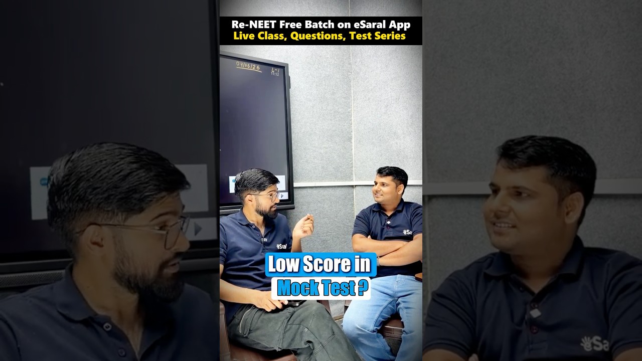 How to Increase Marks in NEET Mock Test | NEET Motivation #esaralneet #neet2026 #neet #shorts