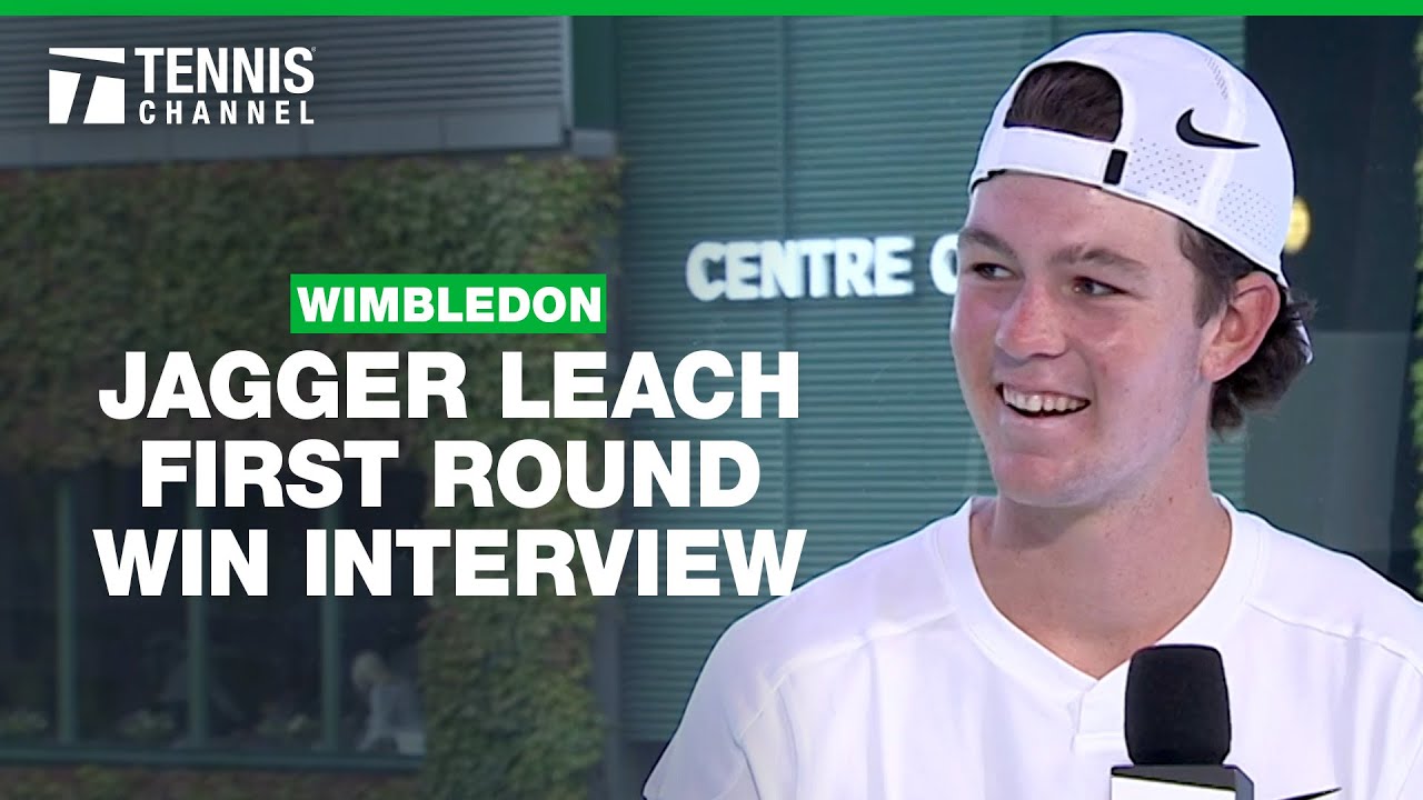 Jagger Leach Following in Lindsay Davenport's Footsteps | 2024 Wimbledon First Round