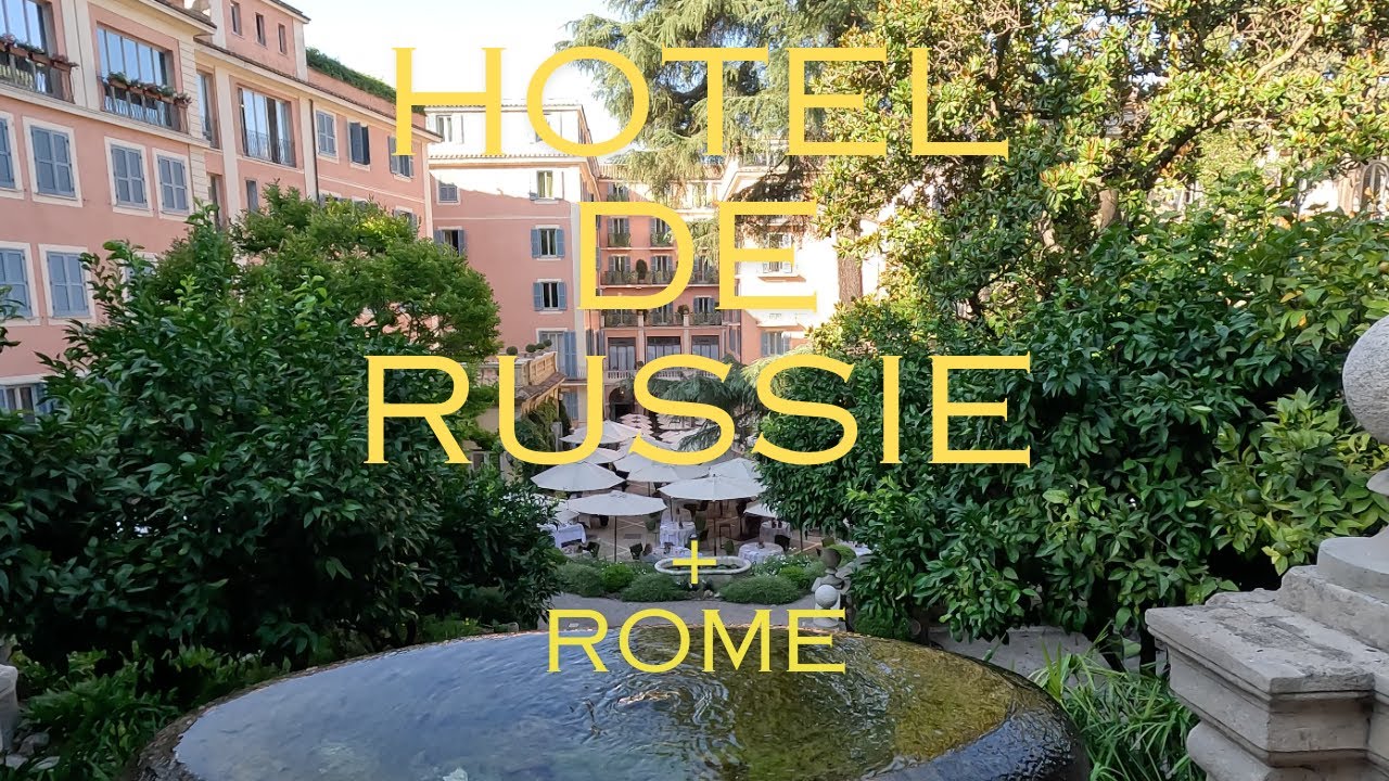 Роскошный бутик-отель в самом сердце Италии | Hotel De Russie and Rome