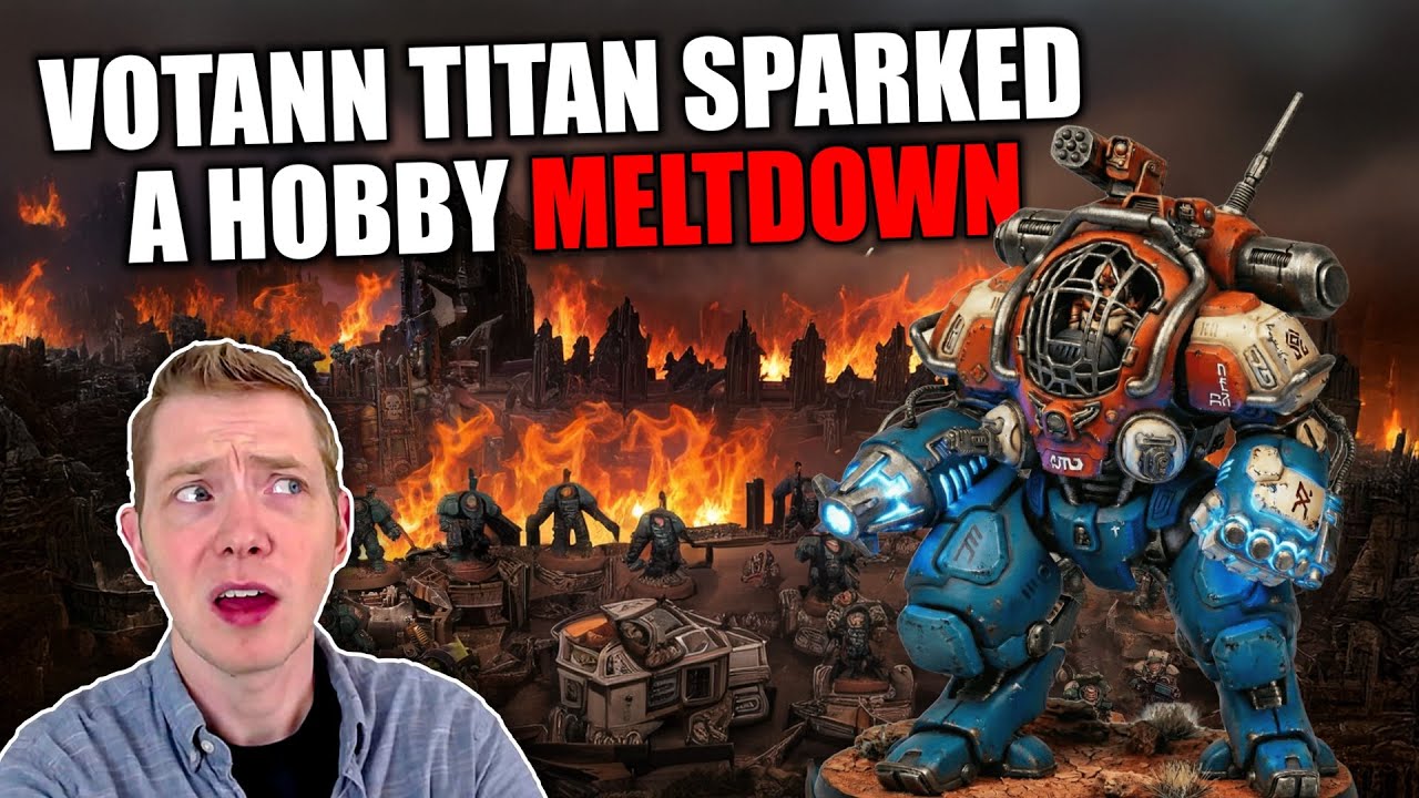 Анонс Вотанн Титана из Warhammer 40k вызвал настоящий ажиотаж среди любителей этого хобби! #warha...