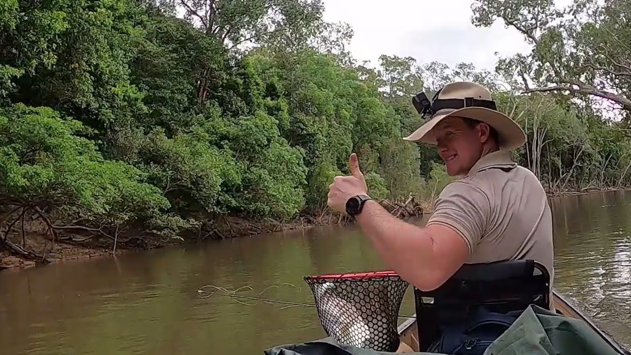 BARRAMUNDI hooked me this time | Wild River Adventure - Part 3