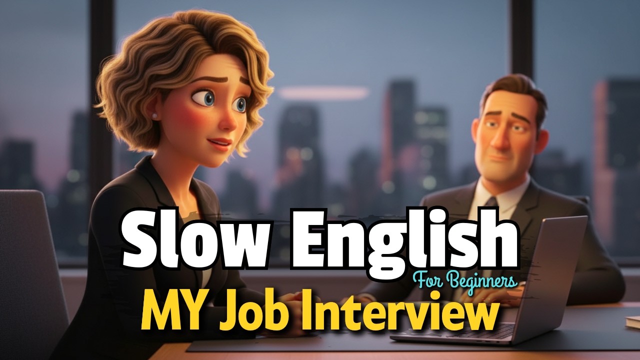 Job Interview Conversation | Easy English Listening for Beginners (A2)