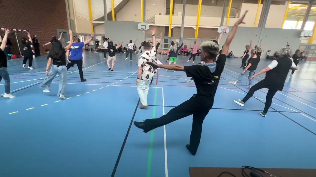 Nervous Line Dance by Romain Brasme & Marlon Ronkes @ 2024 Festiline
