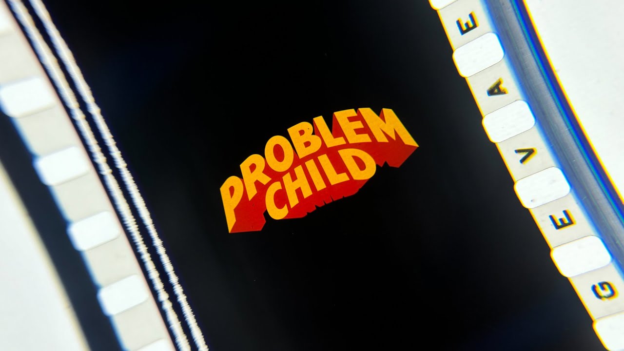 PROBLEM CHILD original 35mm film trailer