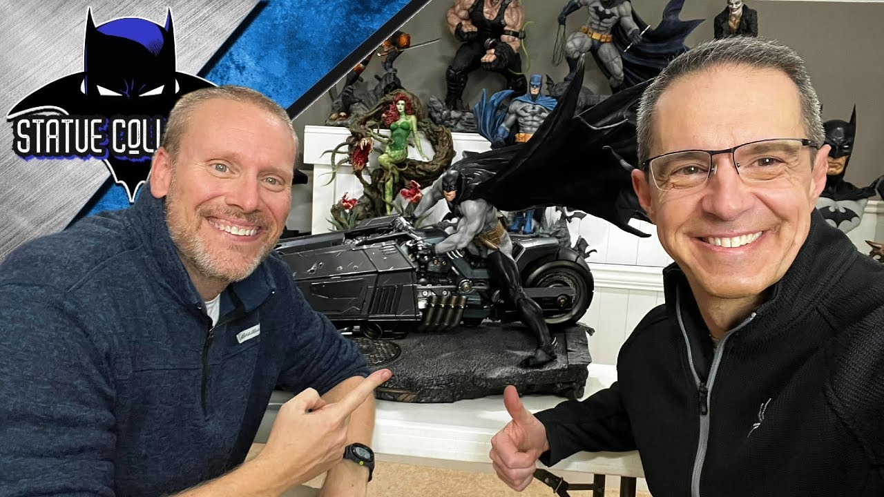 Dan From Wayne Manor North INVADES The Batcave! Statue Room Tour 2022