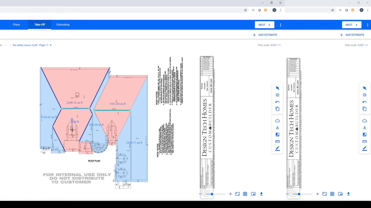 Esticom Guided Tour - how to Estimate a Residential Roofing Project