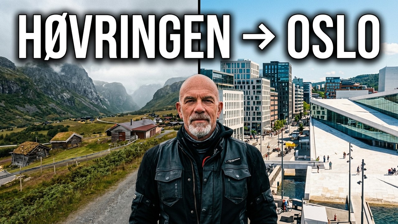 Is along Road  Skandinavien Tour 2025  Tag 14 -Von Høvringen nach Oslo -