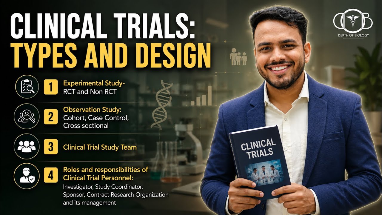 Clinical trial Design | Experimental studies | RCT & Non RCT | Observational | Cohort | Case control