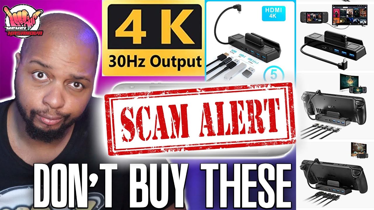 Steam Deck Docks on Amazon Are A SCAM (mostly) | Here's What to AVOID!