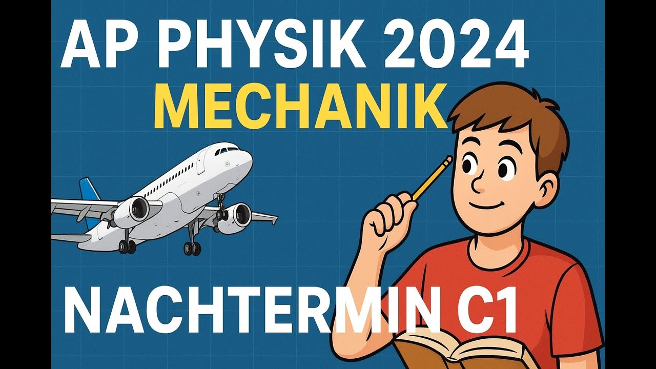 Physik 2024 - Nachtermin  C1 - Mechanik - Abschlussprüfung Realschule Bayern