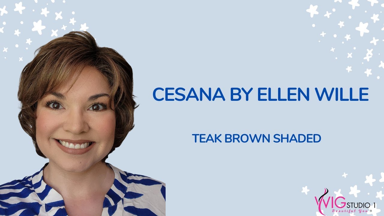 Ellen Wille | CESANA wig review | Teak Brown Shaded | NEW SHORT FUN STYLE