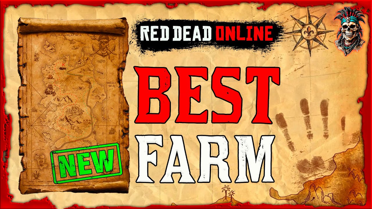 Fastest Treasure Map Farm in Red Dead Online (No Disconnect Needed!)