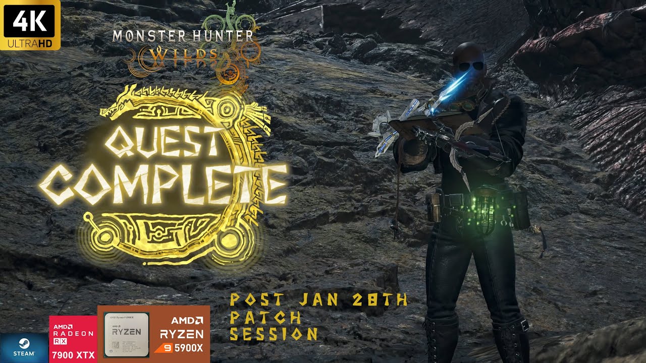 Monster Hunter Wilds [STEAM] |4K| Post-Jan 28 Patch Session