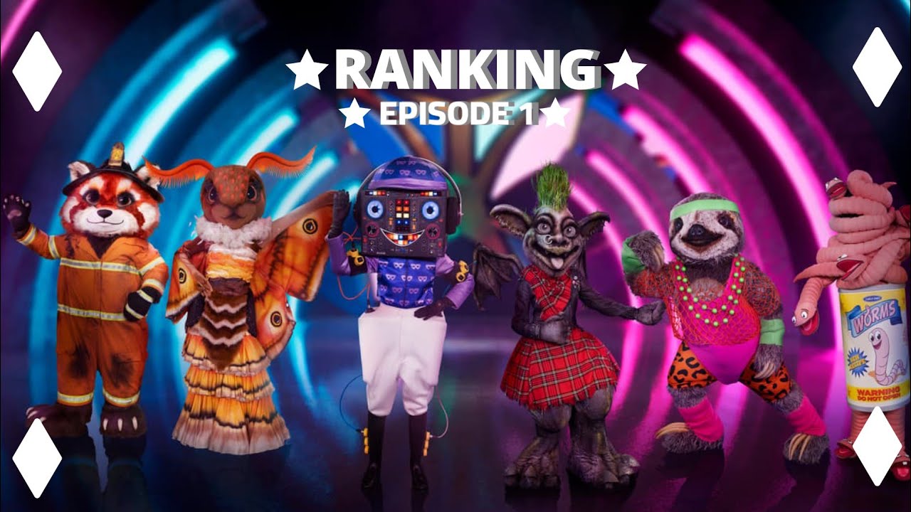 Ranking | Episode 1 | The masked singer UK | Season 7 | Group a Premier