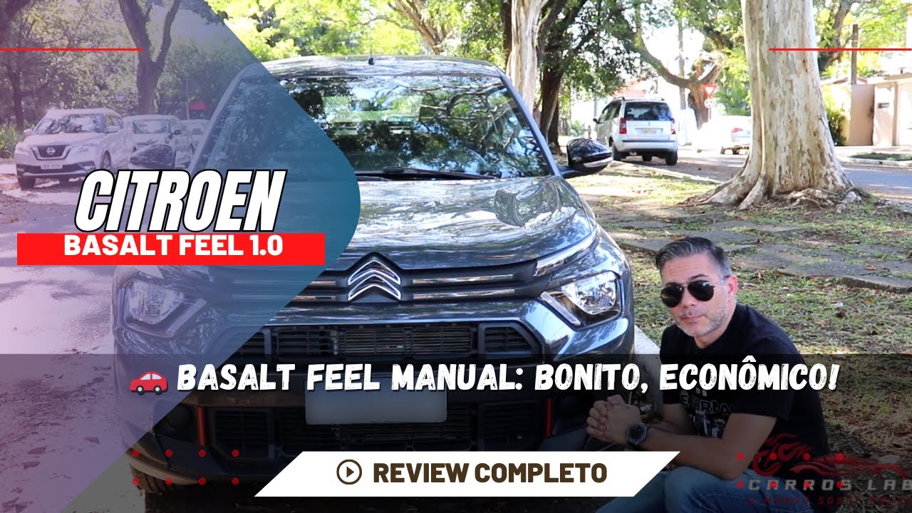 🚗 Citroën Basalt Feel Manual – Estilo Coupé SUV por Menos de R$ 100 mil?