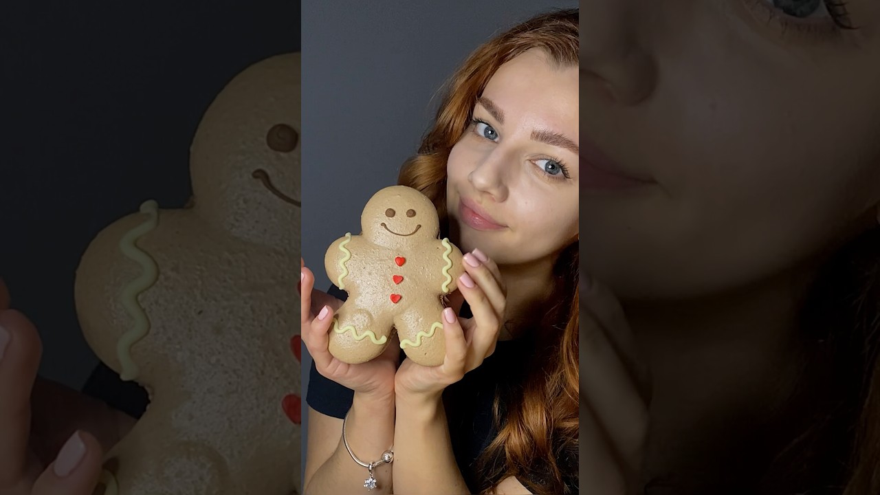 Gingerbread Grand Macaron 😍✨ #christmas #lastchristmas #cake #caking #macaron #macarons #food