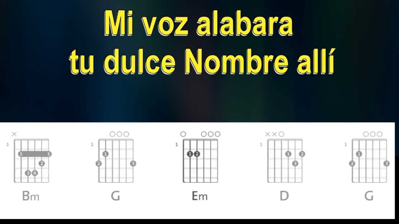 Cerca de Ti Señor 432 hz Acordes Guitarra