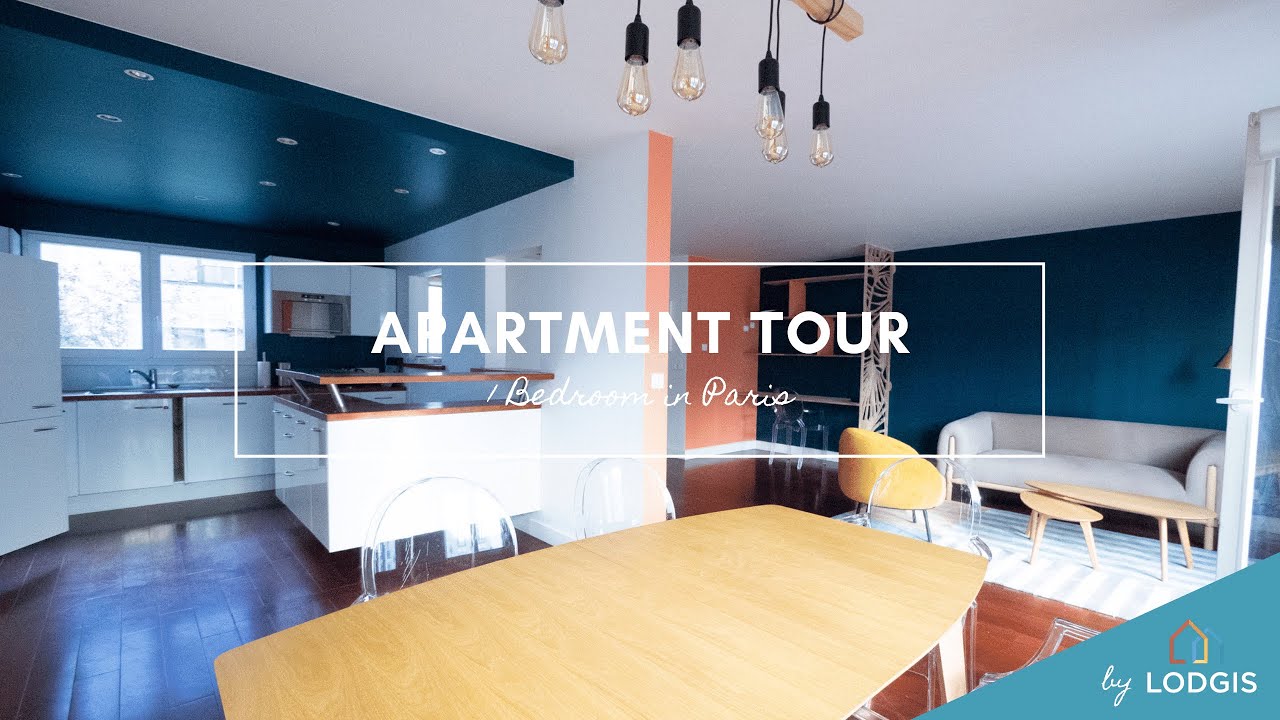 Apartment Tour // Furnished  64m2 in Paris – Ref : 21022221