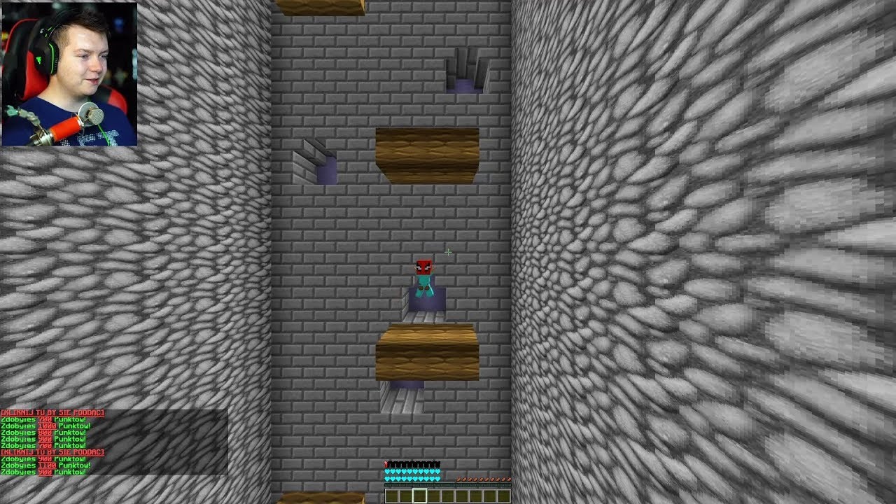 MINECRAFT MINIGIERKA - ICY TOWER #2 - KONIEC!