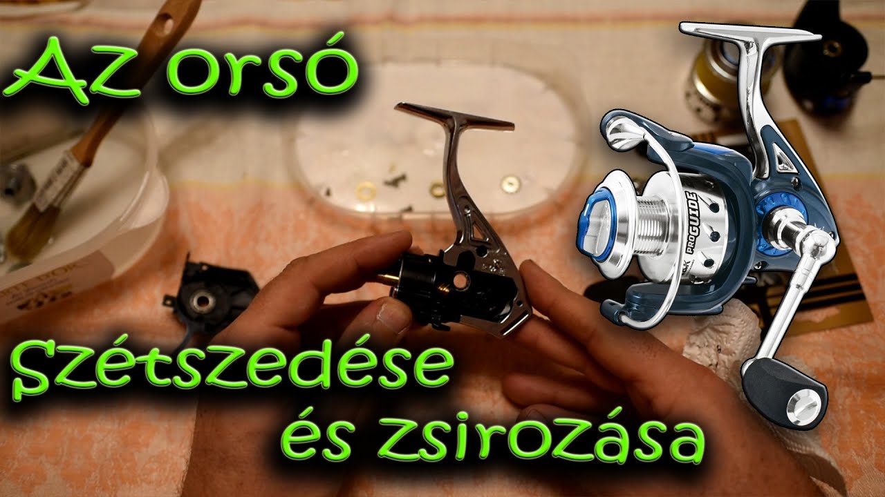 Orsó karbantartása 2.rész szétszedés és zsírozás #L&K