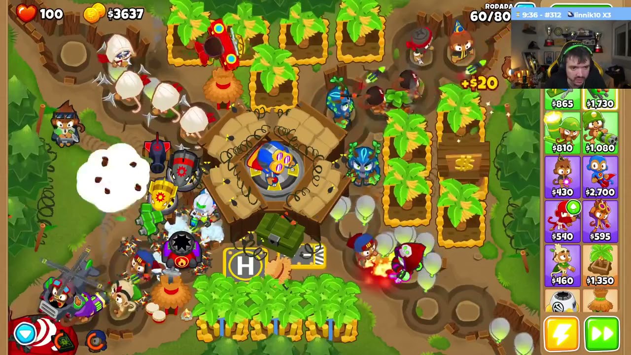 BLOONS TD 6 #6 Gaules , LINDINHO, LIMINHA E BT