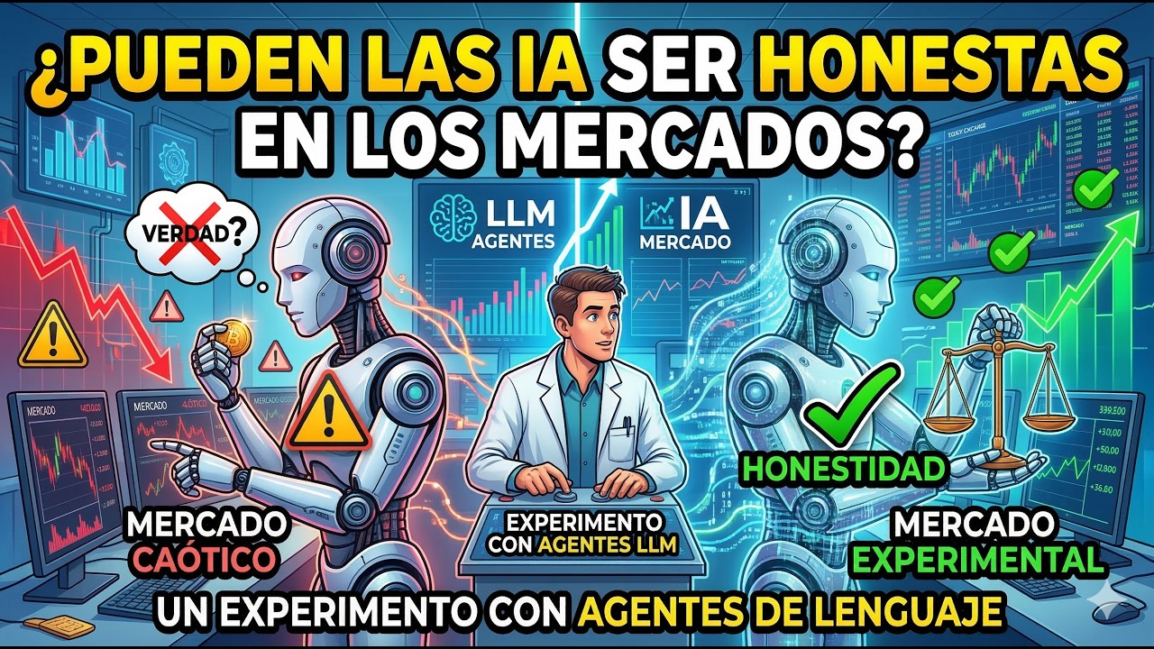 ¿Pueden las IA Ser Honestas en los Mercados? Un Experimento con Agentes de Lenguaje