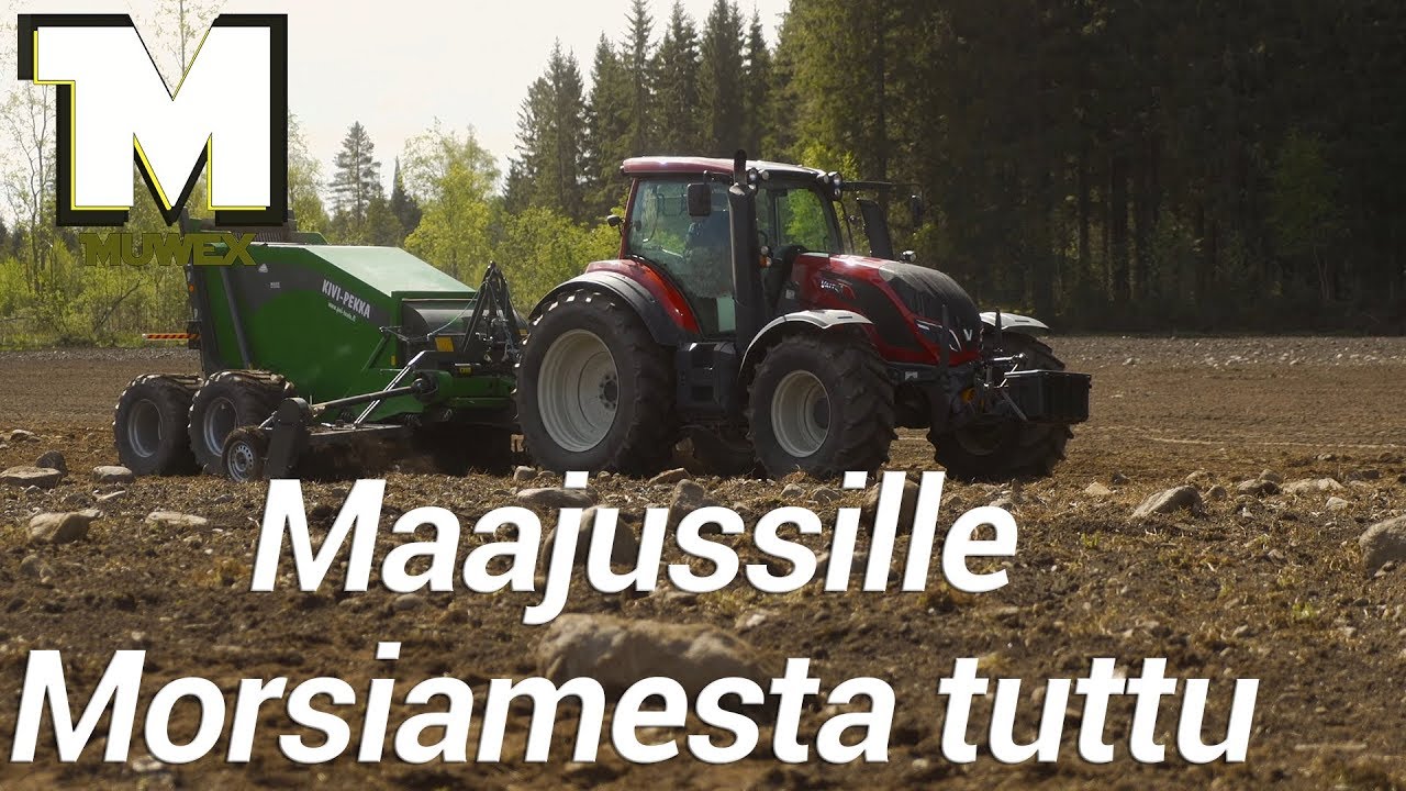 Maajussille Morsiamesta tuttu Tuomo ajamassa Kivi-Pekkaa