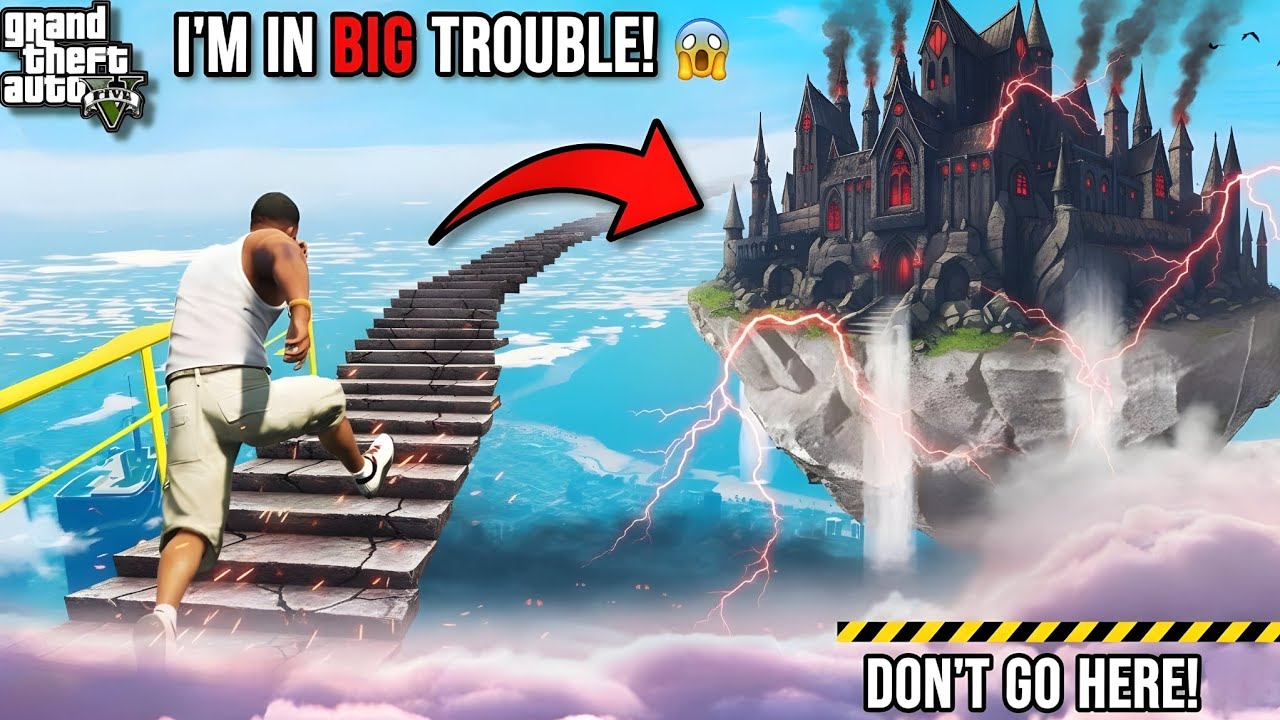 I Found the HIDDEN Stairway to Heaven in GTA 5! 😱 (Scary Secret)
