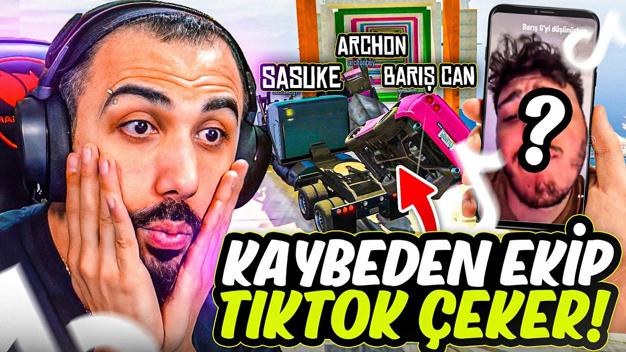 KAYBEDEN TAKIM TİKTOK ÇEKER | EKİPLE GTA 5 | Barış Can
