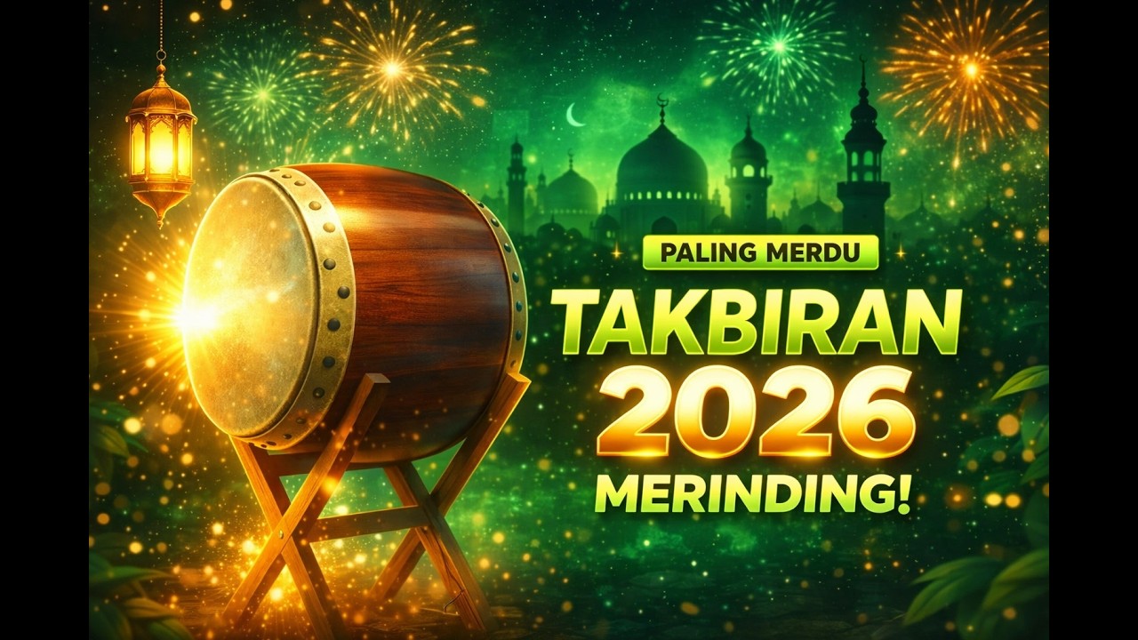 TAKBIRAN 2026 FULL BEDUK NONSTOP 🔥 GEMA TAKBIR PALING MERDU