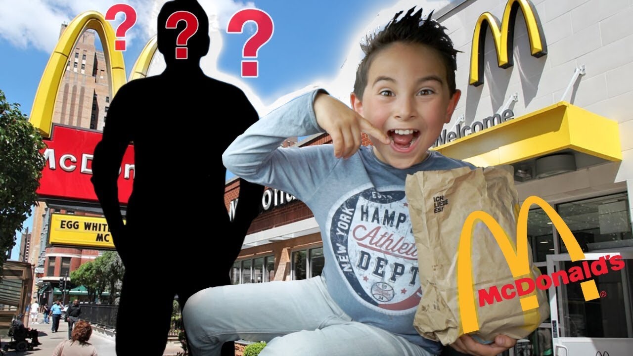 DIE PERSON VOR MIR ENTSCHEIDET was ich esse: Mc Donalds 🍔🍟