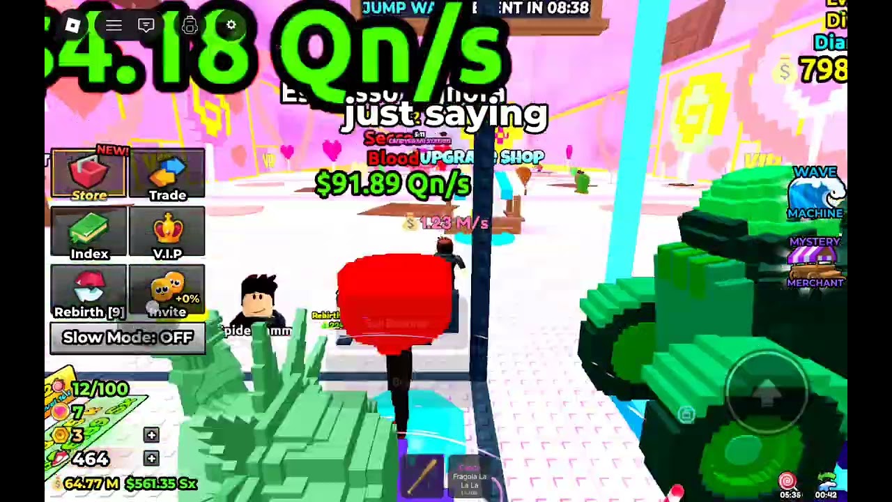 Playing escape tsunami for Brainrot update 