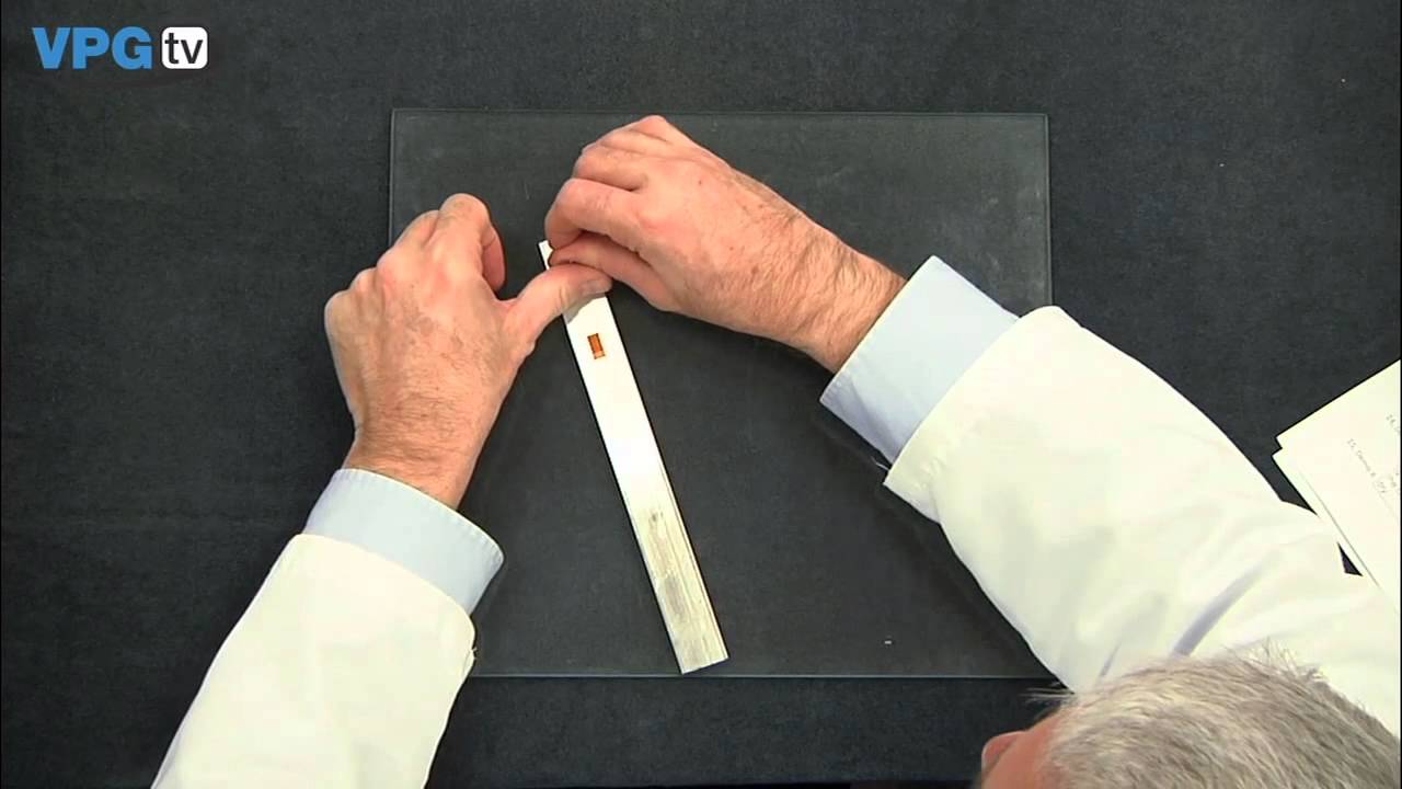 CEA Strain Gage Installation with M-Bond 200 Adhesive (Training Video) - Micro-Measurements