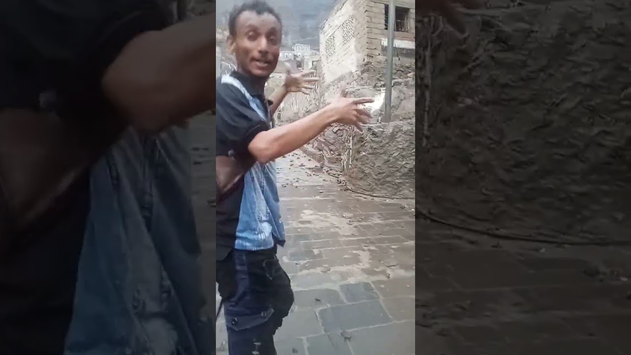 فيديو بعد الامطار الغزيرة في مديرية المعلا عدن خالد الكنج 