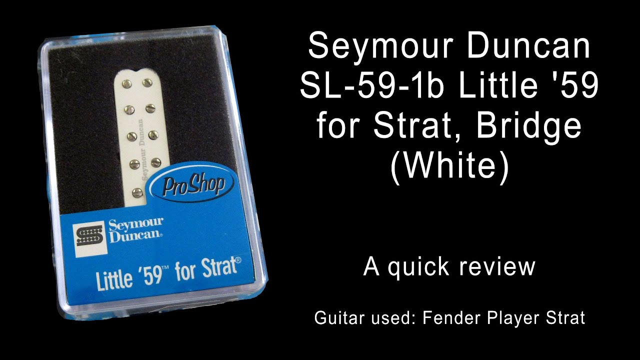 Seymour Duncan SL-59-1b Little '59 for Strat, Bridge