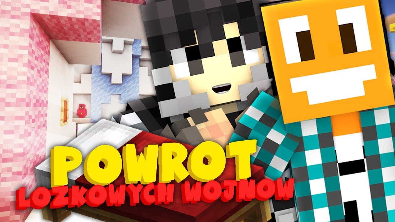 HUNTER - POWR&Oacute;T Ł&Oacute;ŻKOWYCH WOJN&Oacute;W! - BED WARS #1 /w MinecraftLJay