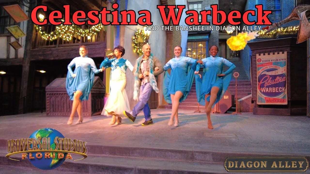 Celestina Warbeck and the Banshees Live at Diagon Alley – Universal Orlando!