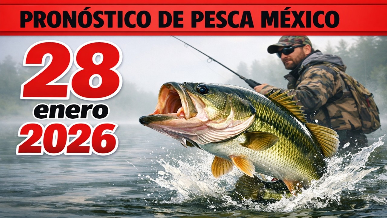 PROGNÓSTICO DE PESCA en México el 28 de enero de 2026 ¡Prepárense, amigos, la pesca promete!
