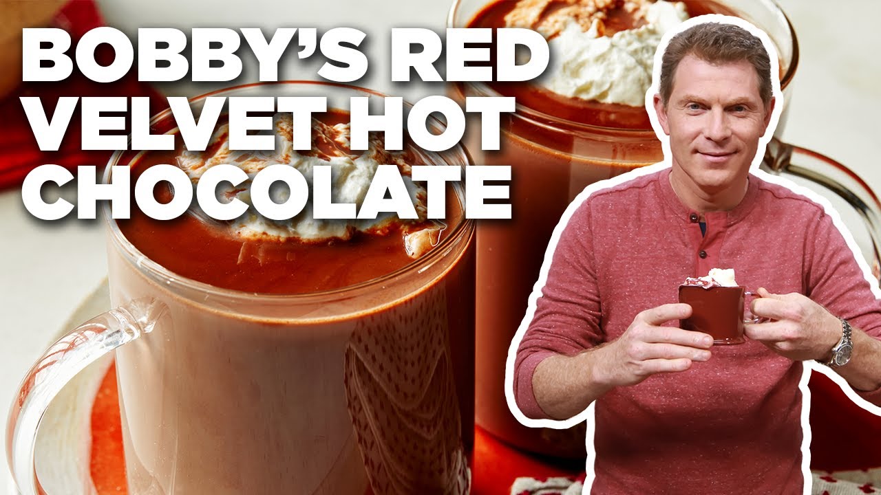 Bobby Flay's Red Velvet Hot Chocolate | Brunch @ Bobby's | Food Network