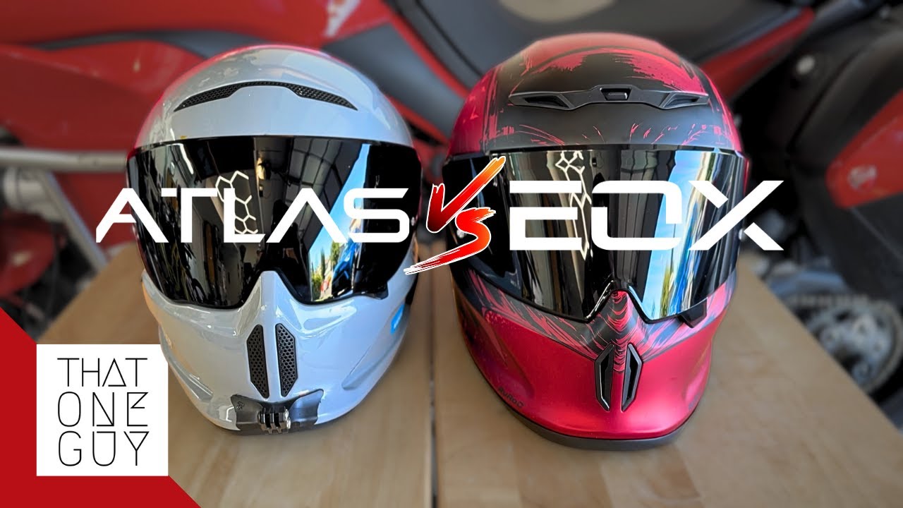 Ruroc Helmet Comparison | Atlas v Eox