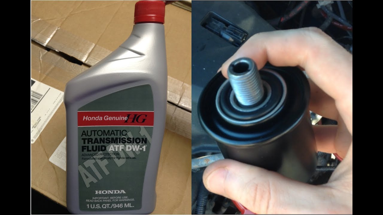 How to Replace your Transmission Filter and Automatic Transmission Fluid - 2002 Acura TL-S