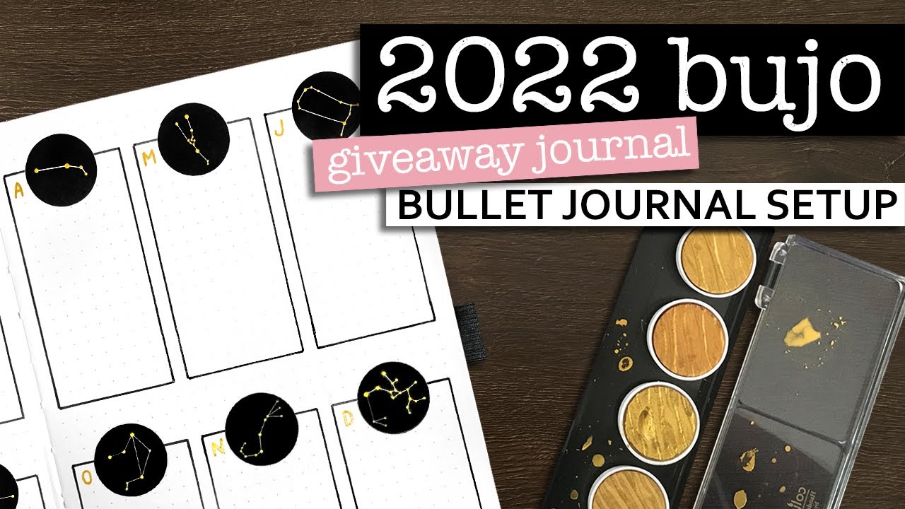 Easy new bullet journal setup 💜 Bullet journal setup for beginners