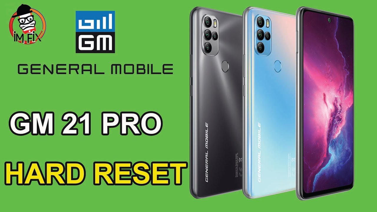 General mobile GM21 PRO Hard Reset .Reset Factory.Unlock pattern