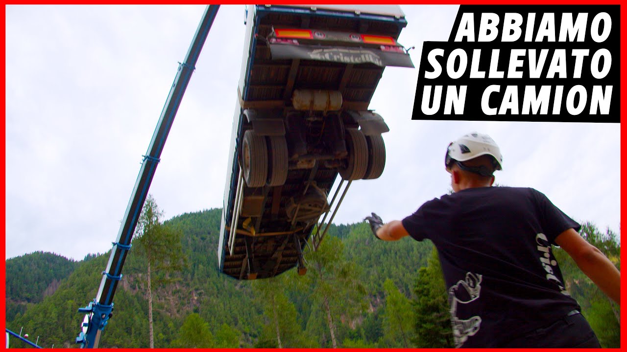 Come Questa Azienda Trentina Solleva 20 TONNELLATE Con Precisione Millimetrica!
